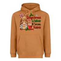 Meerkat gingerbread wishes and cocoa kisses Heavyweight Hoodie - Zillion Design Studio