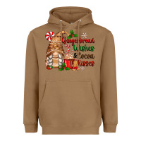 Toasted Coconut gingerbread wishes and cocoa kisses Heavyweight Hoodie - Zillion Design Studio