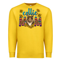 Lemon western collie mom Premium Sweatshirt - texasbilliewilder