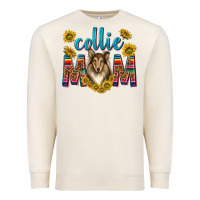Sandshell western collie mom Premium Sweatshirt - texasbilliewilder