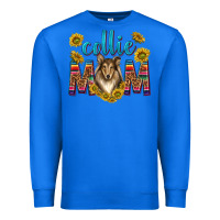 True Royal western collie mom Premium Sweatshirt - texasbilliewilder