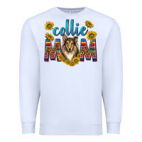 White western collie mom Premium Sweatshirt - texasbilliewilder