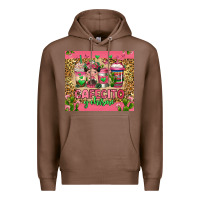Chestnut cafecito y chisme coffee cups Premium Hoodie - Jasminsmagicworld