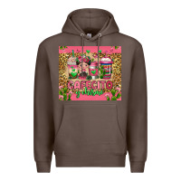 Coffee cafecito y chisme coffee cups Premium Hoodie - Jasminsmagicworld