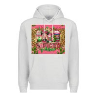 Dove Grey cafecito y chisme coffee cups Premium Hoodie - Jasminsmagicworld