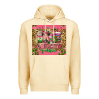 Pina Colada cafecito y chisme coffee cups Premium Hoodie - Jasminsmagicworld