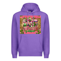 Purple cafecito y chisme coffee cups Premium Hoodie - Jasminsmagicworld