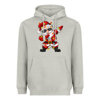 Moon Dust dabbing santa with christmas lights Heavyweight Hoodie - Zillion Design Studio