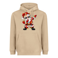 Mushroom dabbing santa with christmas lights Heavyweight Hoodie - Zillion Design Studio