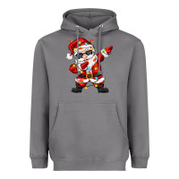 Storm dabbing santa with christmas lights Heavyweight Hoodie - Zillion Design Studio