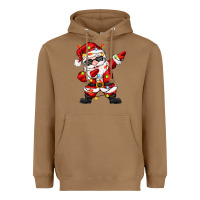 Toasted Coconut dabbing santa with christmas lights Heavyweight Hoodie - Zillion Design Studio