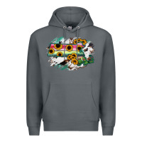 Rock Massachusetts State Map Premium Hoodie - RanaPortraitStore