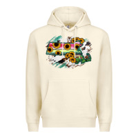 Massachusetts State Map Premium Hoodie | Teevron