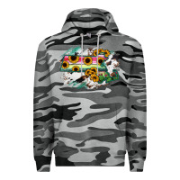 Slate Camo Massachusetts State Map Premium Hoodie - RanaPortraitStore