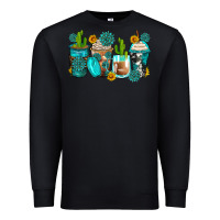 Black gemstone coffee cups Premium Sweatshirt - Zillion Design Studio