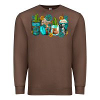 Chestnut gemstone coffee cups Premium Sweatshirt - Zillion Design Studio