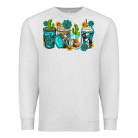Oatmeal Heather gemstone coffee cups Premium Sweatshirt - Zillion Design Studio