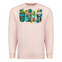 Pale Pink gemstone coffee cups Premium Sweatshirt - Zillion Design Studio