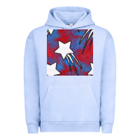 Pigment Grape Ice Glitter 4th Of July Seamless Pattern Urban Hoodie - BundleAndBundleShop