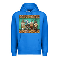 True Royal skeleton coffee cups Premium Hoodie - Jasminsmagicworld