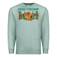 Seafoam western golden retriever mom Premium Sweatshirt - texasbilliewilder