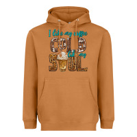 Meerkat i like my coffee cold like my soul Heavyweight Hoodie - texasbilliewilder