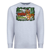 Heather Grey merry and bright  dachshund with farm Premium Sweatshirt - RanaPortraitStore