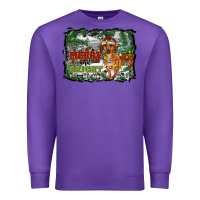 Purple merry and bright  dachshund with farm Premium Sweatshirt - RanaPortraitStore