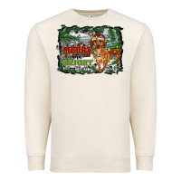 Sandshell merry and bright  dachshund with farm Premium Sweatshirt - RanaPortraitStore