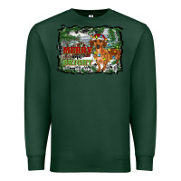 Sports Green merry and bright  dachshund with farm Premium Sweatshirt - RanaPortraitStore