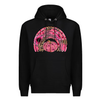 Black pumpkin ribbon rainbow Premium Hoodie - JahusDesignShop