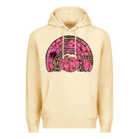 Pina Colada pumpkin ribbon rainbow Premium Hoodie - JahusDesignShop