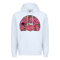 White pumpkin ribbon rainbow Premium Hoodie - JahusDesignShop