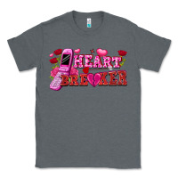 Charcoal Heather heart breaker Classic Tee - FaDigitalArtStudio