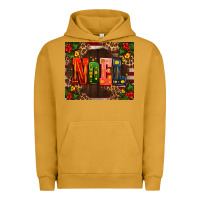 Pigment Peanut Butter noel mistletoe Christmas Urban Hoodie - AdoDesignShop