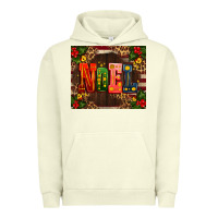 Pigment Pistachio noel mistletoe Christmas Urban Hoodie - AdoDesignShop