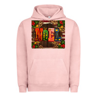 Pigment Salmon noel mistletoe Christmas Urban Hoodie - AdoDesignShop
