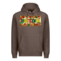 Coffee juneteenth licence plate template Premium Hoodie - Artiststas