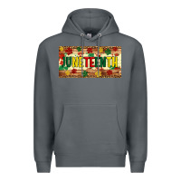 Rock juneteenth licence plate template Premium Hoodie - Artiststas