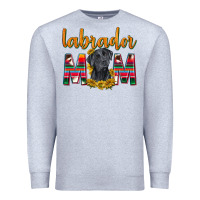 Heather Grey western labrador retriever mom Premium Sweatshirt - texasbilliewilder