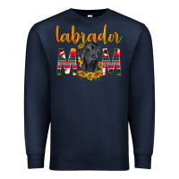 Navy western labrador retriever mom Premium Sweatshirt - texasbilliewilder