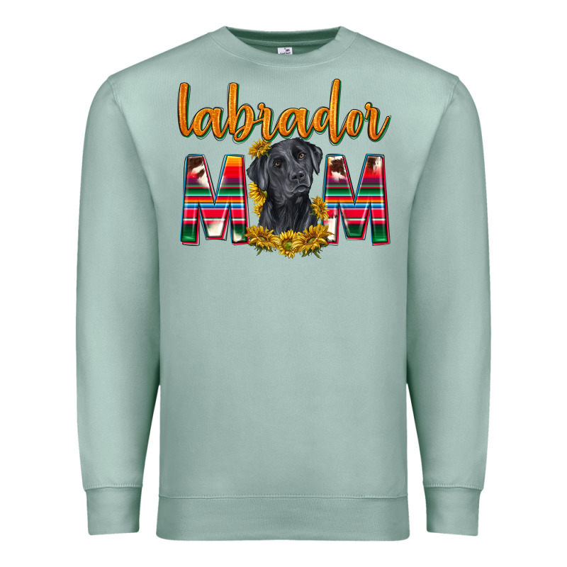 Western Labrador Retriever Mom Premium Sweatshirt by texasbilliewilder | Teevron