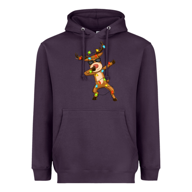Dabbing Deer Heavyweight Hoodie by Zillion Design Studio | Teevron