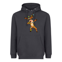 Smoke dabbing deer Heavyweight Hoodie - Zillion Design Studio