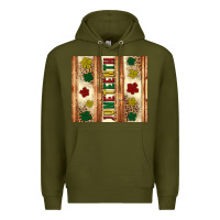 Army Green juneteenth tumbler Premium Hoodie - Artiststas