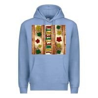 Colony Blue juneteenth tumbler Premium Hoodie - Artiststas