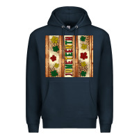Navy juneteenth tumbler Premium Hoodie - Artiststas