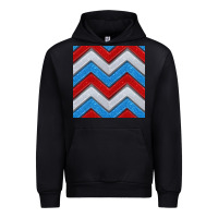 Black Glitter 4th of July Seamless Pattern Urban Hoodie - BundleAndBundleShop