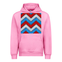 Fuchsia Pink Glitter 4th of July Seamless Pattern Urban Hoodie - BundleAndBundleShop