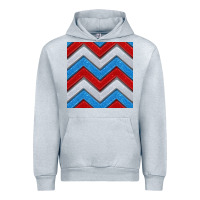 Heather Grey Glitter 4th of July Seamless Pattern Urban Hoodie - BundleAndBundleShop